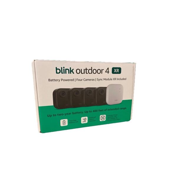 Blink Outdoor 4 Sync Module XR HD Smart Security Wireless - 4 Camera System - Picture 1 of 1